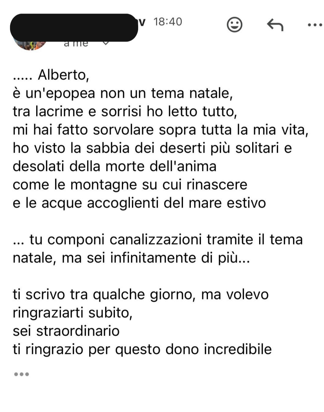 Testimonianza cliente 15 sulla carta astrale vedica di Alberto Riccio